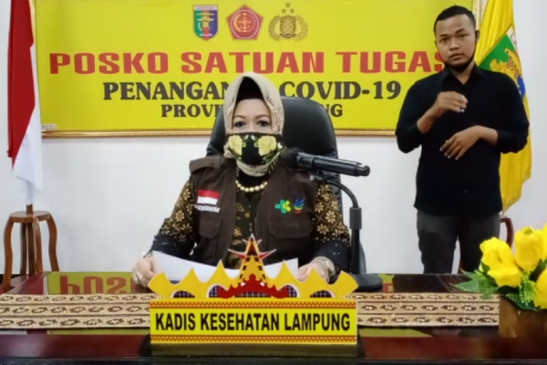 Positif Covid-19 Lampung Kembali Bertambah 7 Orang Jadi Total 389