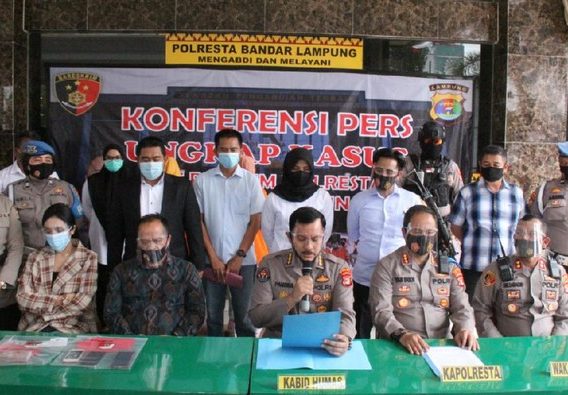 KMPK dan BNM RI Soroti Penanganan Kasus Artis Vernita Syabilla di Polresta Bandar Lampung