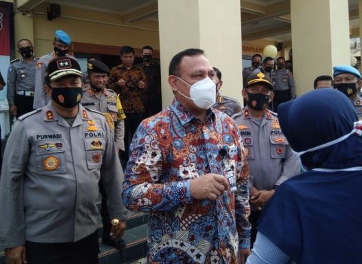 KPK Fasilitasi Kesulitan Saksi Ahli dan Perhitungan Kerugian Negara Untuk Penindakan Tipikor di Polda Lampung