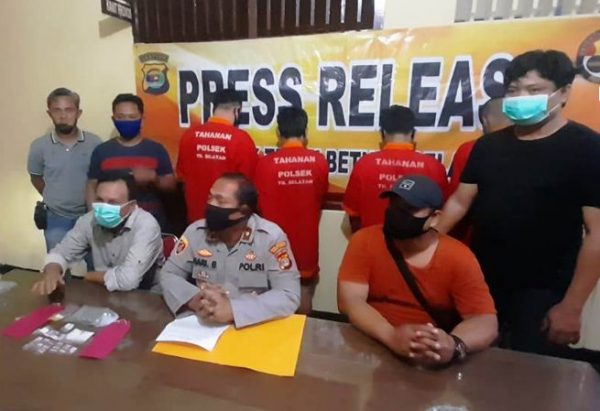 BB Sabu 31,69 Bram Sodik Kentung dan Suparman Balok Digulung Reskrim TBS