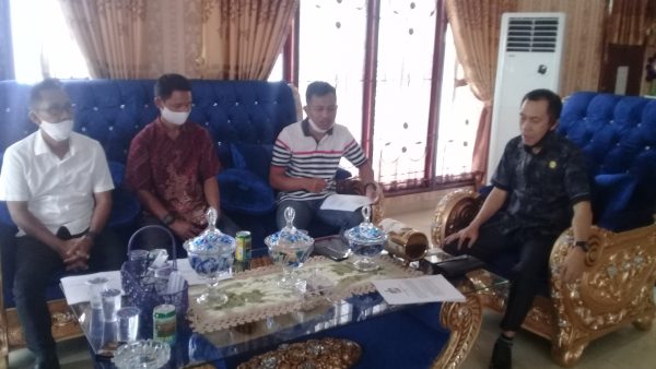 Ketua DPRD Lampura Respon Positif Safari Persiapan Pembentukan SSB All Star’s Millenial