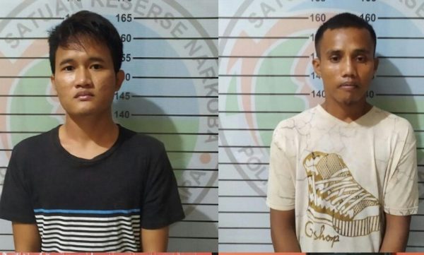 Satres Narkoba Polres Lampura Ringkus Dua Pengedar Sabu