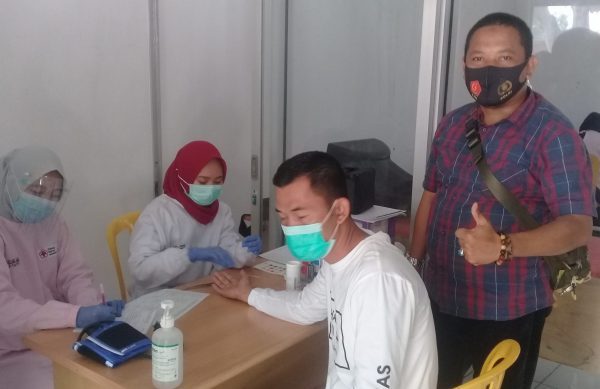 Bank Darah SMSI Bersama Masyarakat Lampura Lawan Corona Himpun 26 Kantong Darah