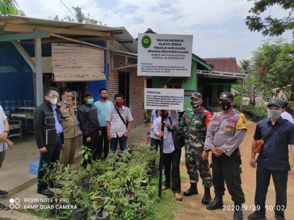 Pengadilan Agama Kalianda Sita Eksekusi Objek Lahan Sengketa di Kecamatan Natar