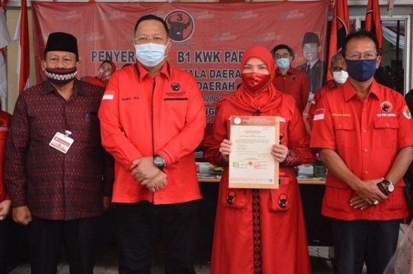 Diusung PDIP Gerindra dan Nasdem Eva Dwiana-Dedy Amrullah Siap Daftar KPU