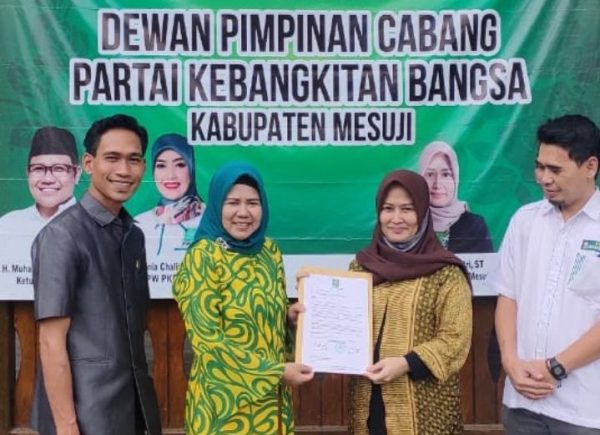 Golkar Demokrat dan PKB Dukung Haryati Candrelela Jadi Wakil Bupati Mesuji