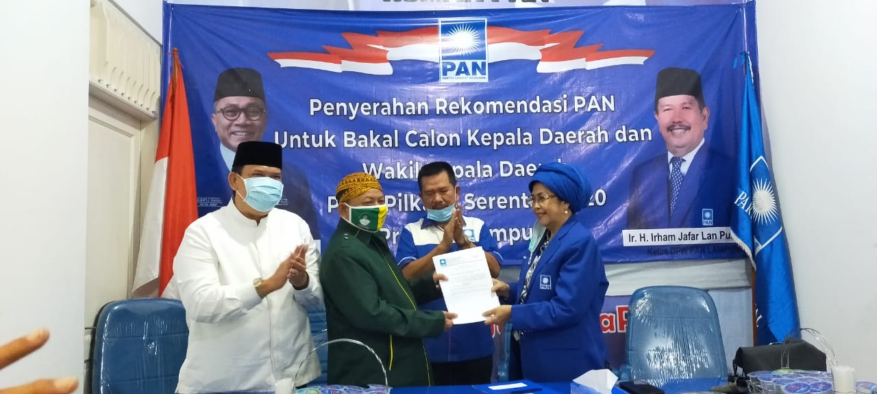 Dawam Raharjo-Azwar Hadi Dapat Tambahan Rekom PAN