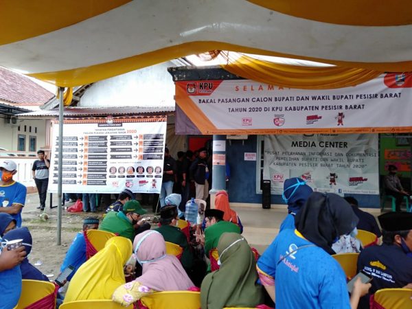 KPU Pesisir Barat Siap Terima Pendaftaran Calon Kepala Daerah