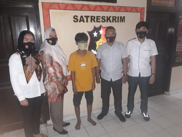 Cabuli Anak Dibawah Umur, ABG Ini Diamankan Unit PPA Sat Reskrim Polres Lampung Utara