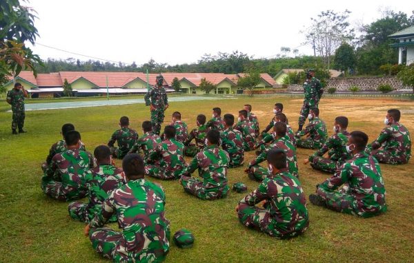 Kodim Way Kanan Pembekalan Kepada 30 Prajurit Tamtama Dan Bintara Remaja