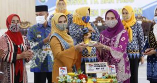 Bunda Paud Pesawaran Hadiri Gebyar Hut Himpaudi