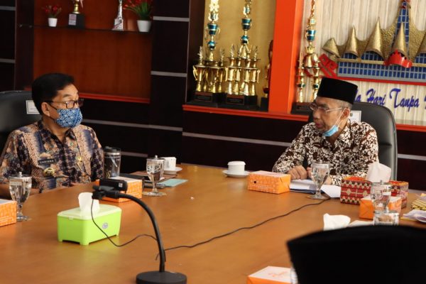 Kadis Kominfotik Provinsi Lampung Terima Kunjungan Kerja Anggota Komite IV DPD RI
