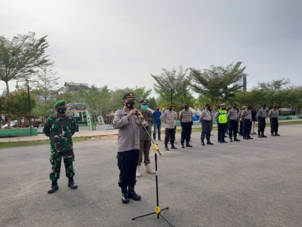 Polres Mesuji Apel Operasi Yustisi Penerapan Disiplin Kesehatan