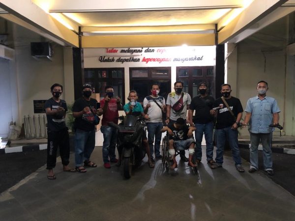 Tekab 308 Polres Lampura Lumpuhkan Andika Dengan Timah Panas