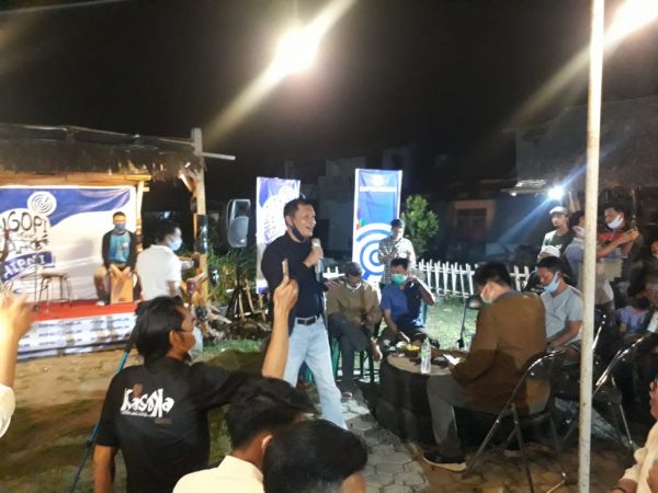 Hipni-Melin Sapa Milineal Dalam Ngopi Bareng di Kalianda