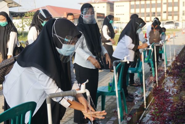 Kehadiran Peserta Tes SKB CPNS Lamsel Hari Pertama 100 Persen, Panitia Terapkan Protokol Kesehatan Ketat