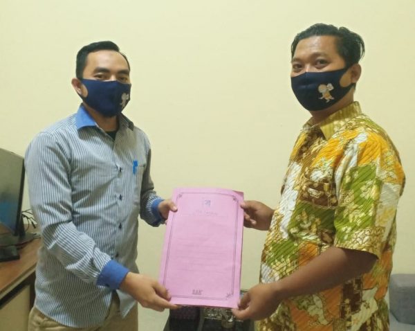 JPPR Lampung Serahkan Berkas Daftar Jadi Lembaga Pemantau Pilwakot Bandar Lampung.