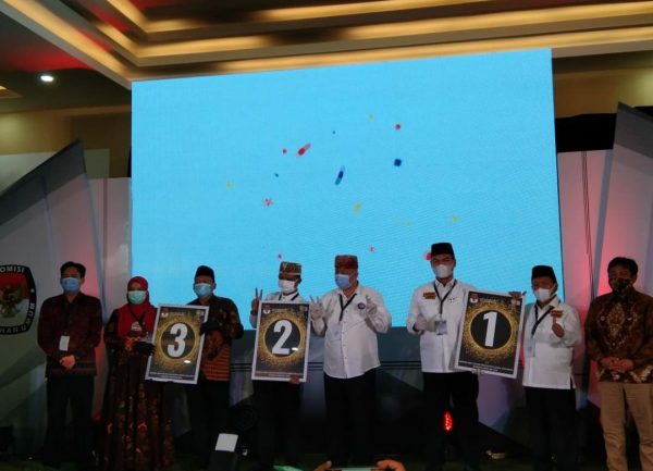 KPU Undian Nomor Urut Calon Kepala Daerah Pertahana di Lamteng Tak Hadir