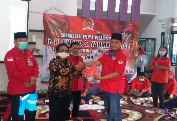 Endro S Yahman Serap Aspirasi Masyarakat Melalui Sosialisasi Empat Pilar