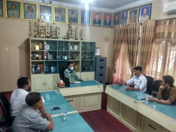 Penyamaan Persepsi dan Bersinergi, AJO Indonesia Lampung bersama Inspektorat Bangun Komunikasi