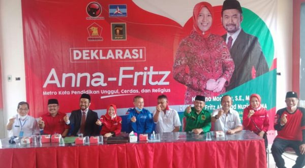 4 Parpol Deklarasikan Dukungan Kepada Anna-Fritz
