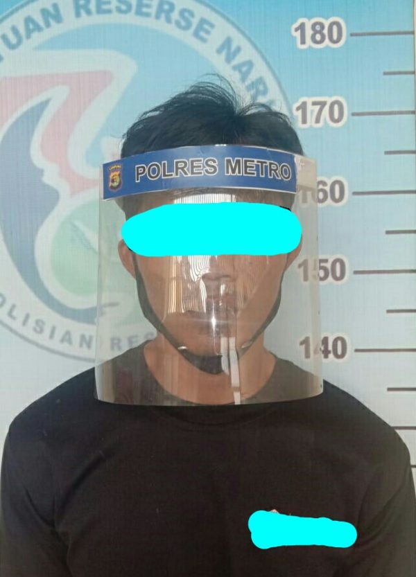 Diduga Pengedar Narkotika Asal Natar Dibekuk Polisi di SPBU