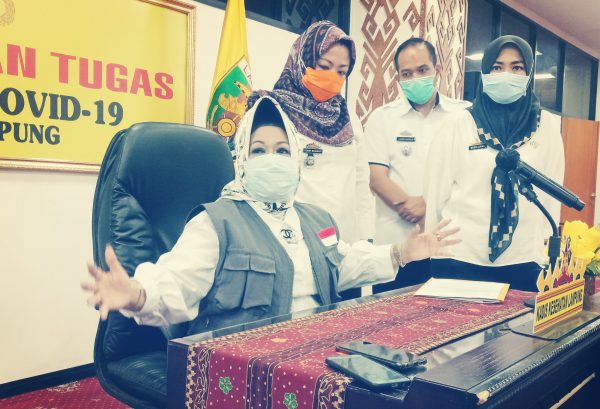 Lampung Tembus Angka Seribu lebih 736 Pasien Covid-19 Sudah Sembuh