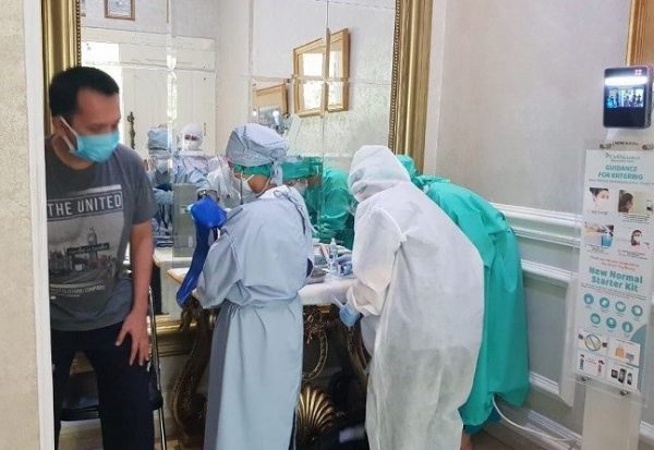 Tracing Antoni Imam Rapid Test dan Swab Arinal Djunaidi dan Ridho Fichardo Negatif Covid-19