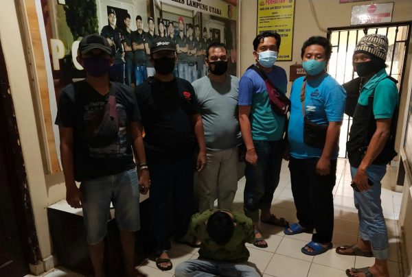 TEKAB 308 Polres Lampura Tangkap DPO Curas