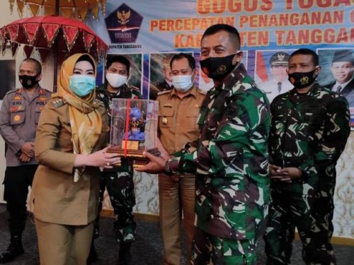 Danbrigif 4 Kolonel Mar Nawawi Silahturahmi Dengan Bupati Tanggamus