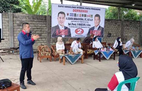 Sapa Warga Batanghari Ogan Dendi-Marzuki Harus Lanjutkan Pembangunan Pesawaran
