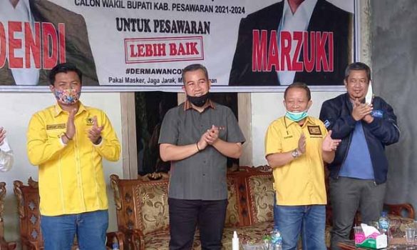 Dendi Ramadhona Akan Jadikan Kecamatan Way Khilau Jadi Sentra Beras Super Pesawaran