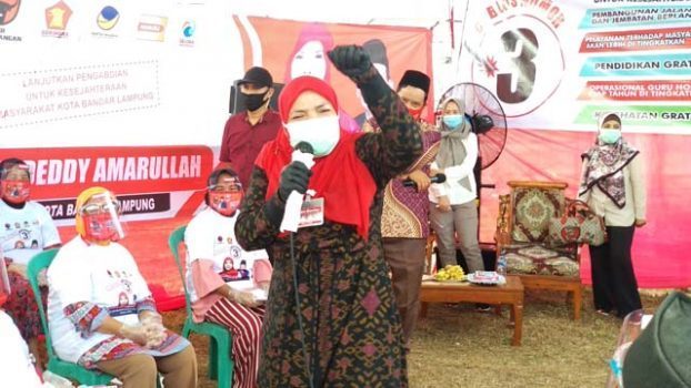 Eva Dwiana Ajak Tolak Politik Uang