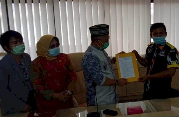 Lagi Masa GMBI Lampung Desak DPRD Tolak UU Omnibus Law