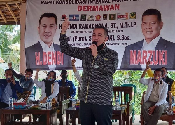 Priode Kedua Dendi Akan Bangun RS dan Tambah Kuota Insentif Guru Ngaji