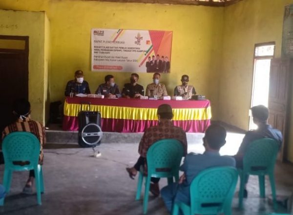 KPU Way Kanan Pleno Daftar Pemilih Sementara Hasil Perbaikan