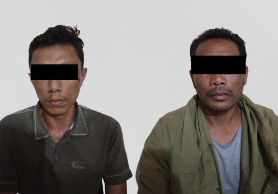 Polsek Banjit Amankan Dua Pelaku Percobaan Curi Motor Tamu Warga