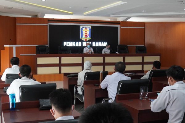 Pjs Mulyadi Bahas Netralitas ANS di Way Kanan Bersama OPD