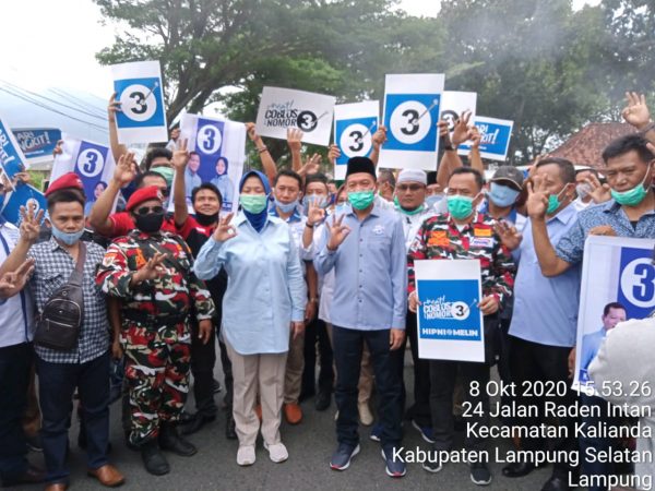 KPU Tetapkan Nomor Urut Hipni-Melin Sebagai Calon Bupati Nomor 3