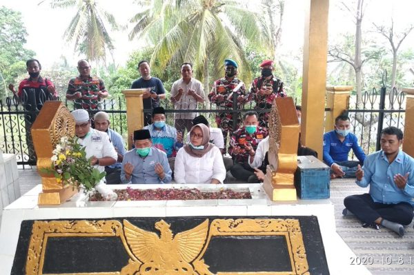 Hipni Ziarah Ke Makam Raden Intan II dan Kunjungi Situs Sejarah Nasional di Palas