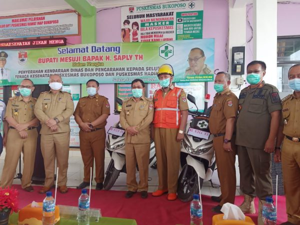 Serahkan Bantuan Motor Operasional Puskes Mesuji Siapkan Rp116 Untuk Dinas Kesehatan 2021