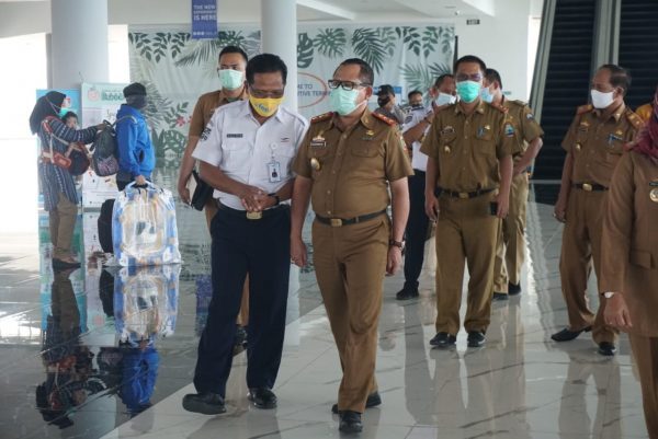 Pastikan Prokes Covid-19 Berjalan Baik, Sulpakar Kunjungi PT ASDP Cabang Bakauheni