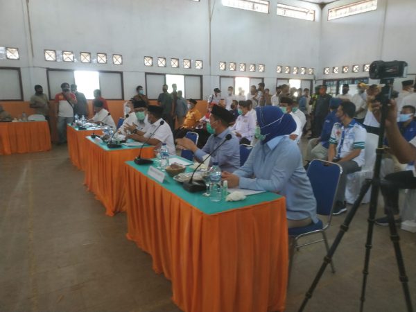 Komisioner KPU Lampung Selatan Usir Wartawan Liput Deklarasi Kampanye Damai