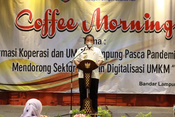 Coffe Morning Gubernur Kumpulkan UMKM