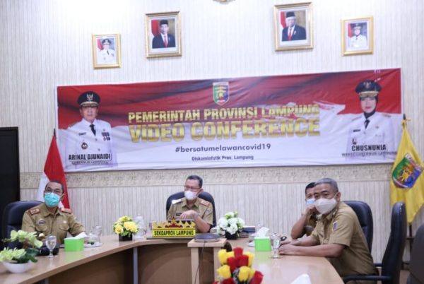 Sekda Hadiri Virtul Lokakarya Pengendalian Perubahan Iklim dan Dampak Pandemic Covid-19