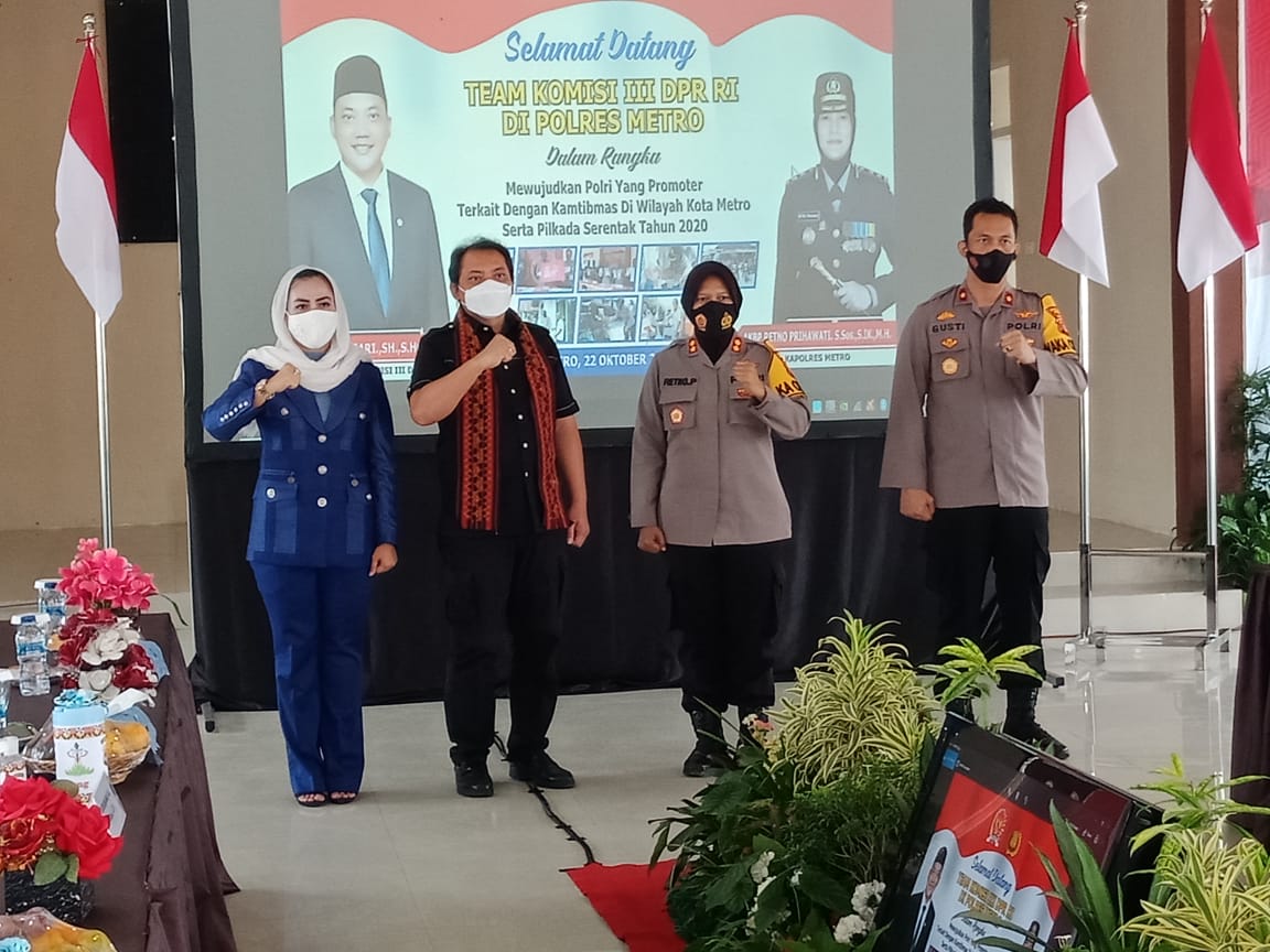 Taufik Basari Apresiasi Langkah Polres Metro Tekan Angka Kriminalitas dan Paparkan Keadilan Restoratif