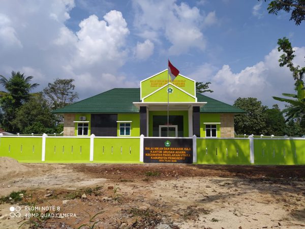 Gedung KUA Kecamatan Pagelaran Utara Berdiri Kokoh Siap Beroperasi