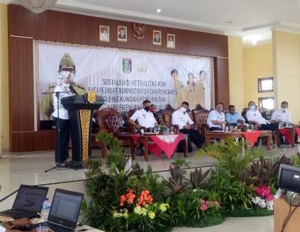 Bawaslu Lampung Timur Sosialisasi Netralitas ASN di Pilkada