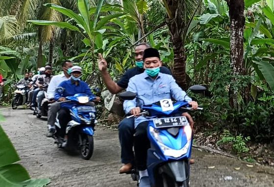 Mengendarai Motor Hipni Blusukan Ke Gunung Rajabasa Desa Canti