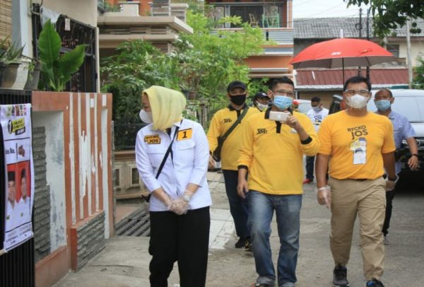 Rycko Menoza Blusukan Gang-Gang di Kecamatan Sukarame-Way Halim-Sukabumi